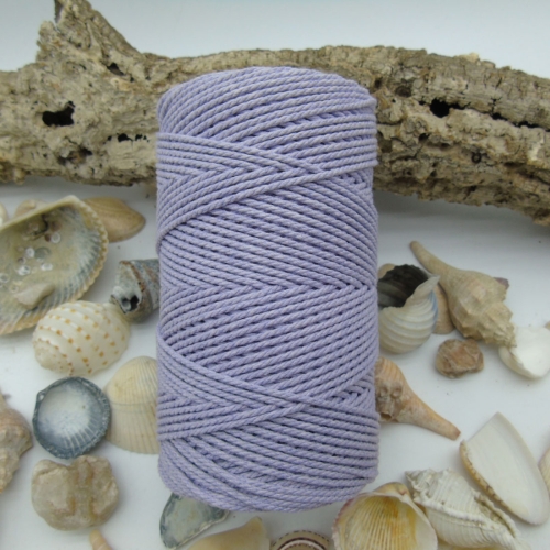 Cuerda de Algodón 2mm - Amatista