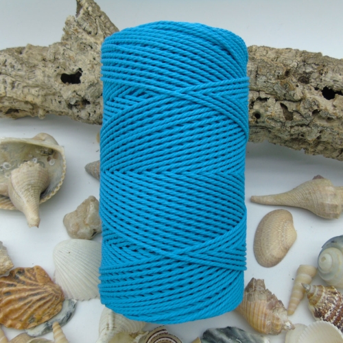 Cuerda de Algodón 2mm - Azure