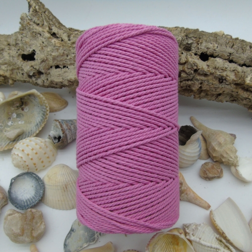 Cuerda de Algodón 2mm - Rosa chicle