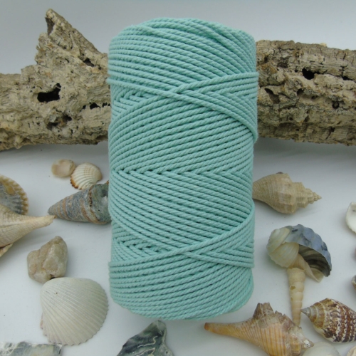 Cuerda de Algodón 2mm - Verde Mar