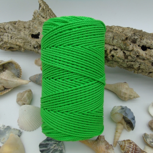 Cuerda de Algodón 2mm - Neón