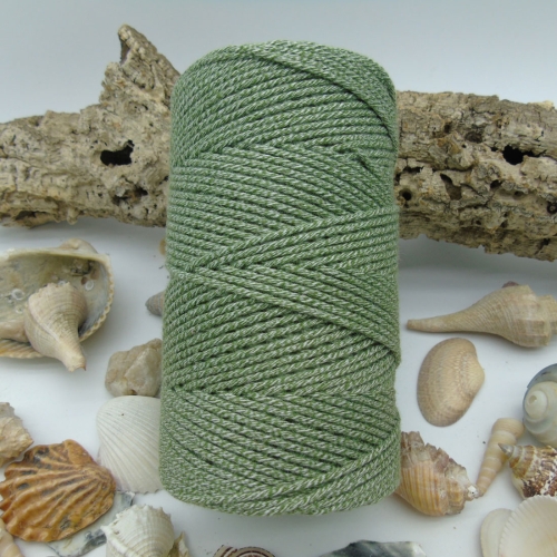 Cuerda de Algodón 2mm - Prehnita