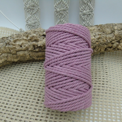 Cuerda de Algodón 4mm - Rosa Primrose