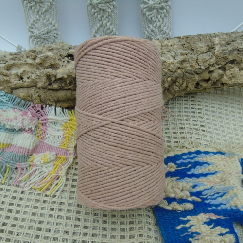 Single strand cotton 2mm - Light peach