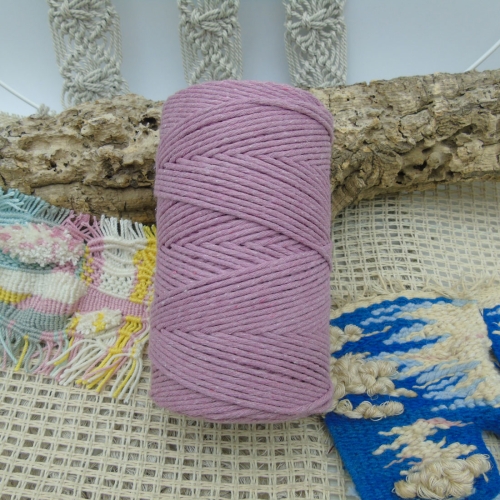 Single strand cotton 2mm - Primrose pink