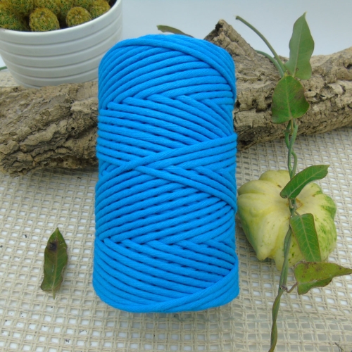 Urdimbre de Algodón 4mm - Azure