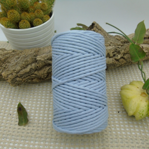 Urdimbre de Algodón 4mm - Celeste