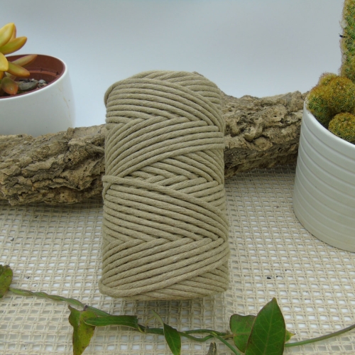 Urdimbre de Algodón 4mm - Marrón Envelope