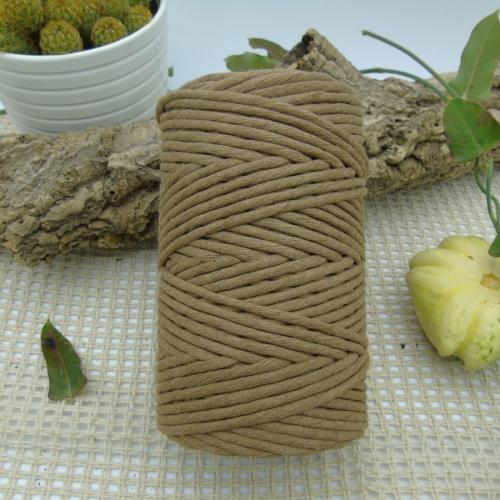 Urdimbre de Algodón 4mm - Tabaco