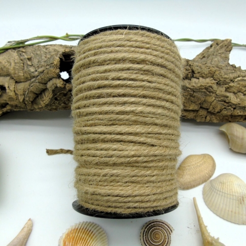 Natural Jute Rope 4mm - Natural
