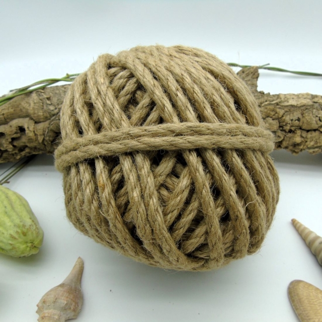 Cuerda de yute natural 7mm - Natural