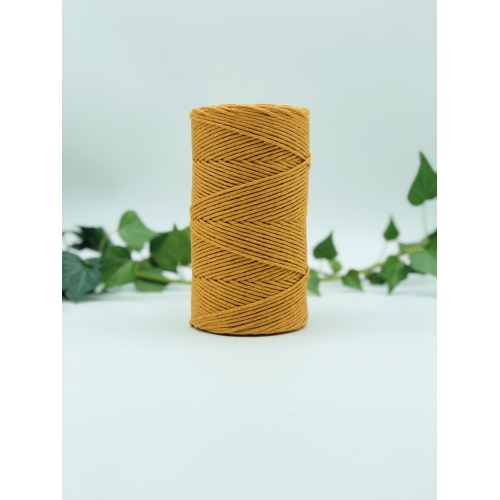 Single strand cotton 2mm - Orange
