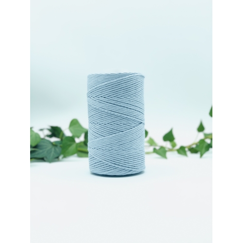 Single strand cotton 2mm - Celeste