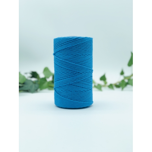 Single strand cotton 2mm - Azure