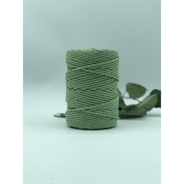 Cuerda de algodón 3mm - Cactus
