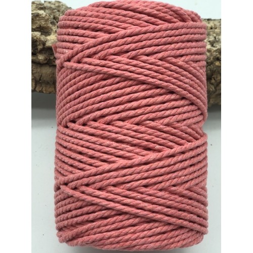 Cuerda de algodón 3mm - Coral