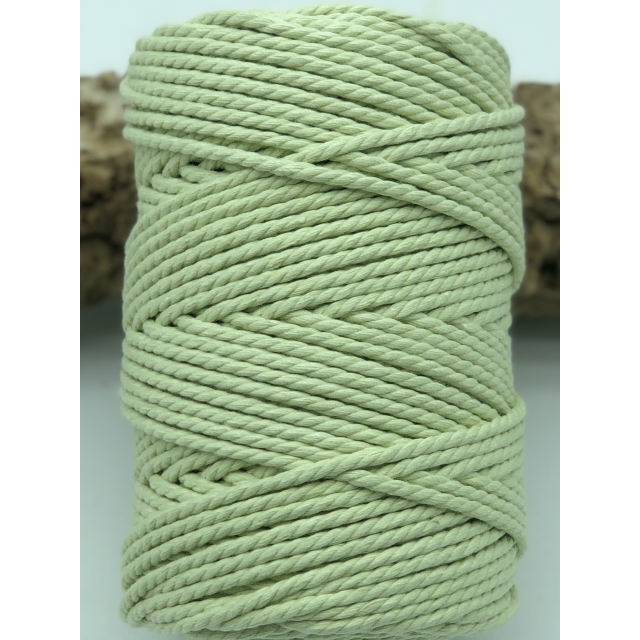 Cuerda de algodón 3mm - Sorbete de lima