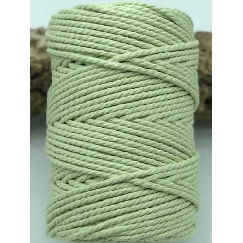 Cuerda de algodón 3mm - Sorbete de lima