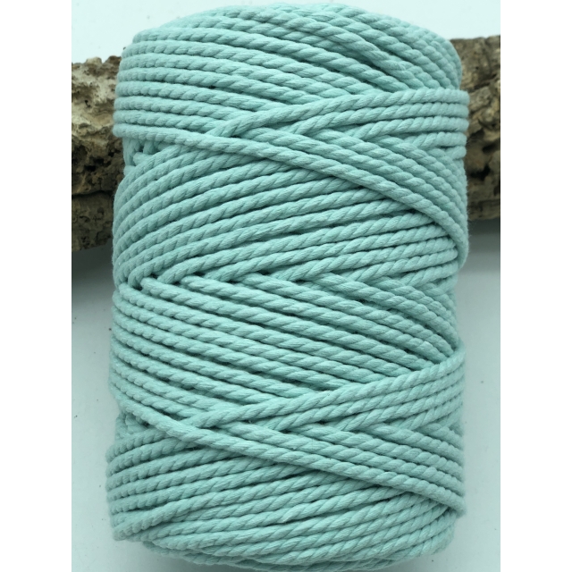 Cuerda de algodón 3mm - Verde mar