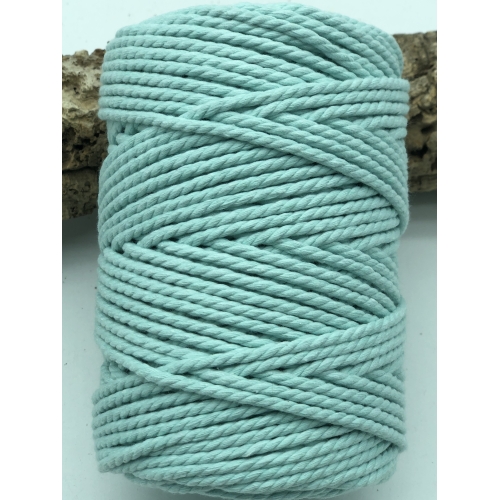 Cuerda de algodón 3mm - Verde mar