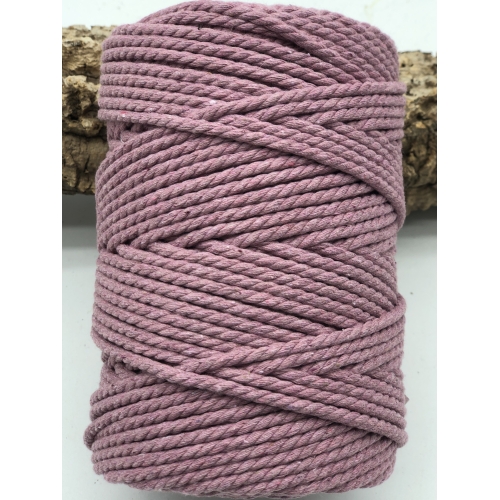 Cuerda de algodón 3mm - Rosa primrose