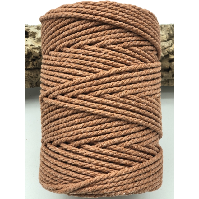 Cuerda de algodón 3mm - Cobre claro