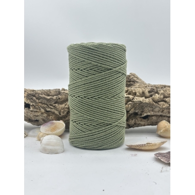 Cuerda de Algodón 2mm - Moss Green